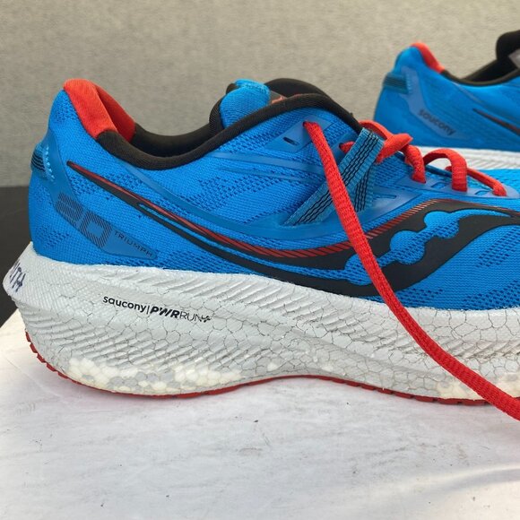 Saucony Triumph 20 Blue ‎ PWRRUN+ Women's Running shoes,Size 9,Athletic Shoes - Picture 12 of 15